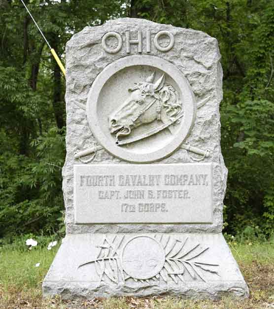 4th Company Ohio Cavalry (Union) Monument