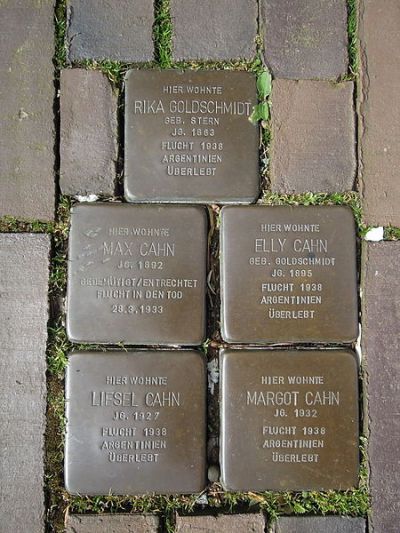 Stolpersteine Marktstrae 13