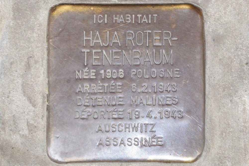 Stolperstein Hutstraat 41 #1