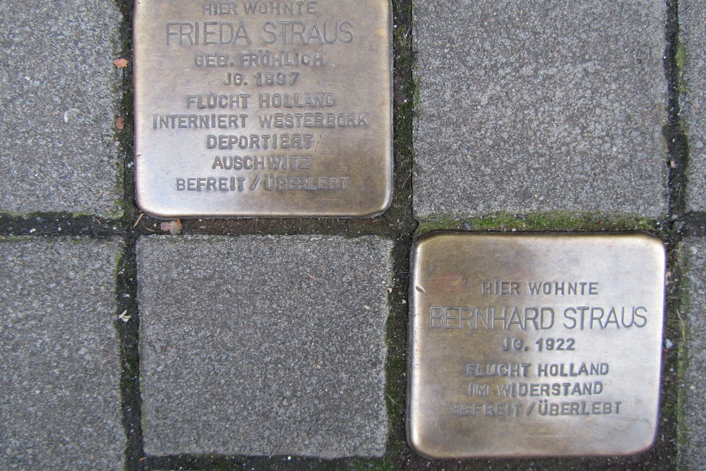 Stumbling Stones Händelstraße 14 #2