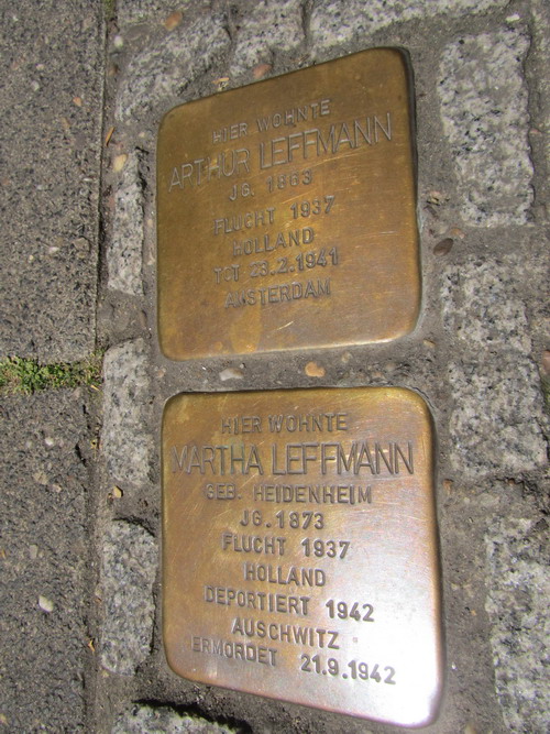 Stumbling Stones Flandrische Straße 18