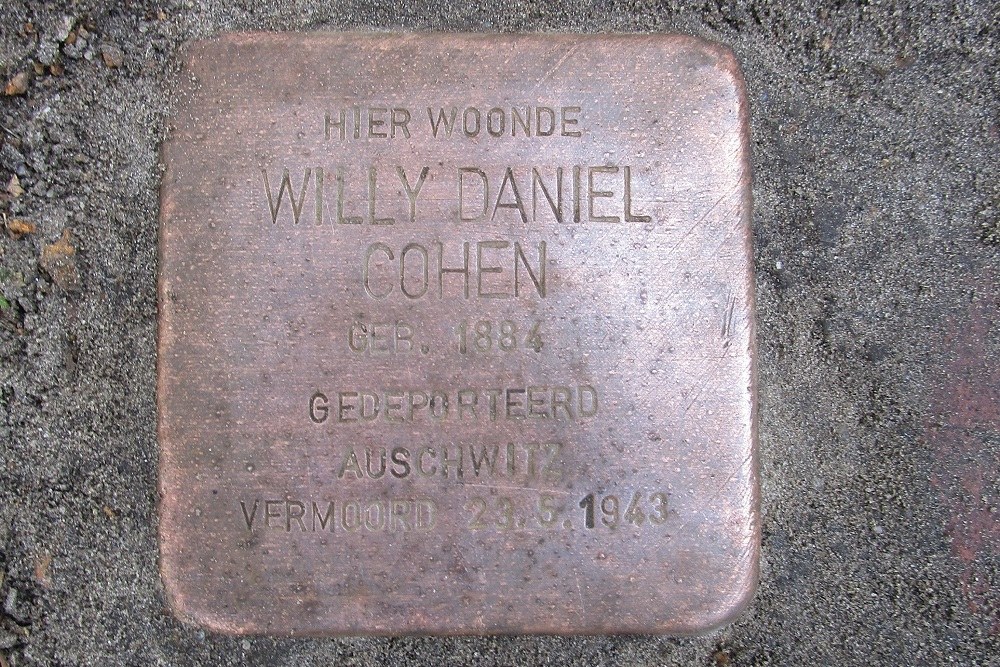 Stolperstein Westenesscherstraat 86 #2