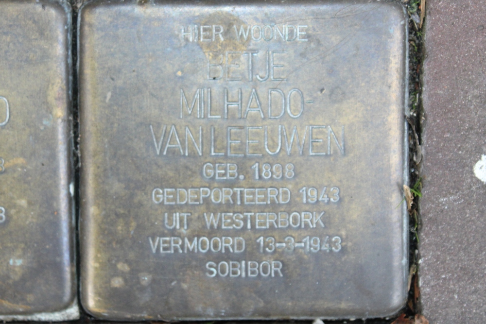 Stolpersteine Jacob Gerritstraat 24 #3