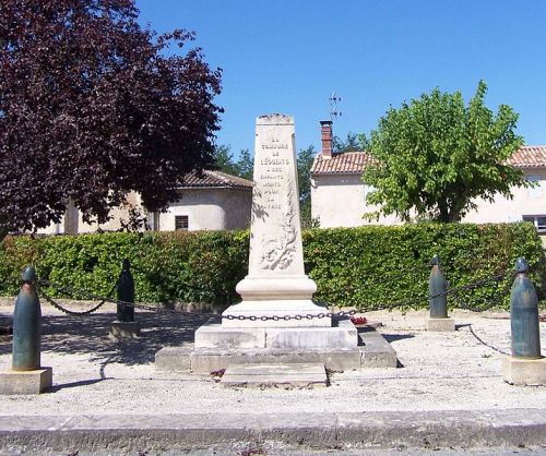 Oorlogsmonument Léogeats #1