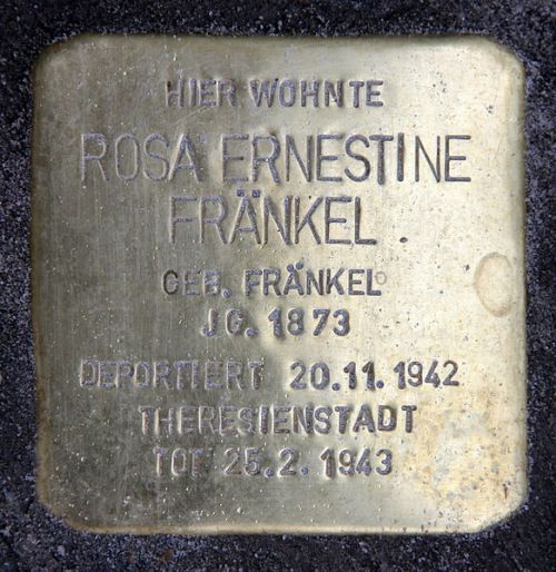 Stolpersteine Krefelder Straße 7 #2