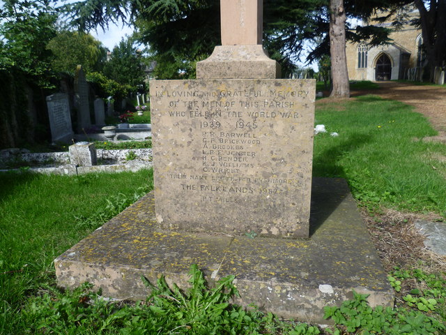 War Memorial Swavesey