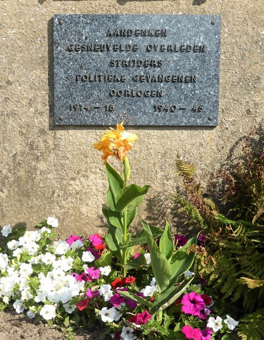 Commemorative Plate Cemetery Iddergem #2