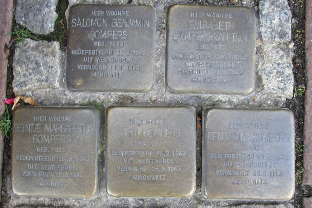 Stolpersteine Wijdstraat 17 #2