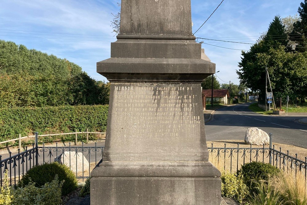 War Memorial Martainneville #4
