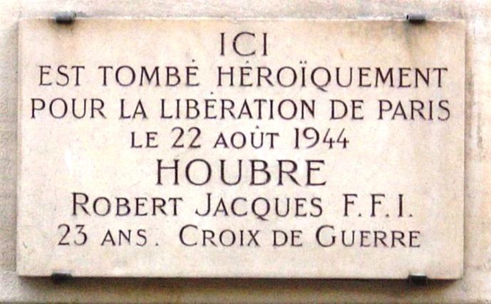 Memorial Robert Jacques Houbré