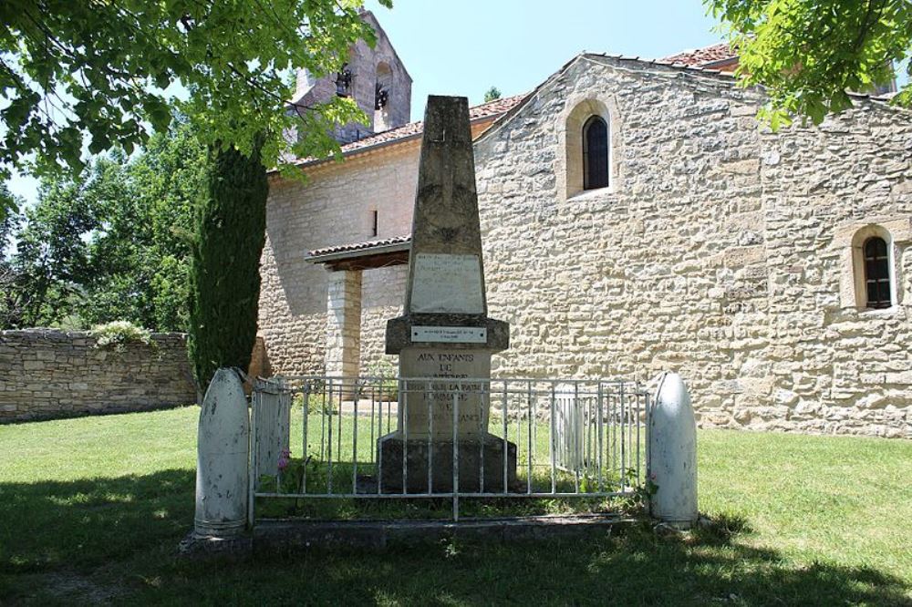 Oorlogsmonument Fontienne #1