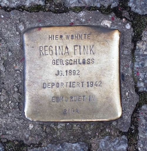 Stolpersteine Groe Hamburger Strae 30