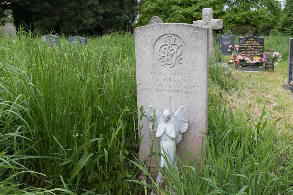 Oorlogsgraven van het Gemenebest Eerste Wereldoorlog St Mary Churchyard #4