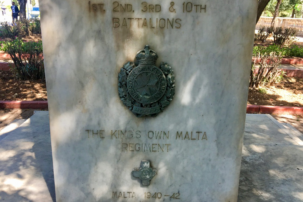 Monument Malta Regiment #5