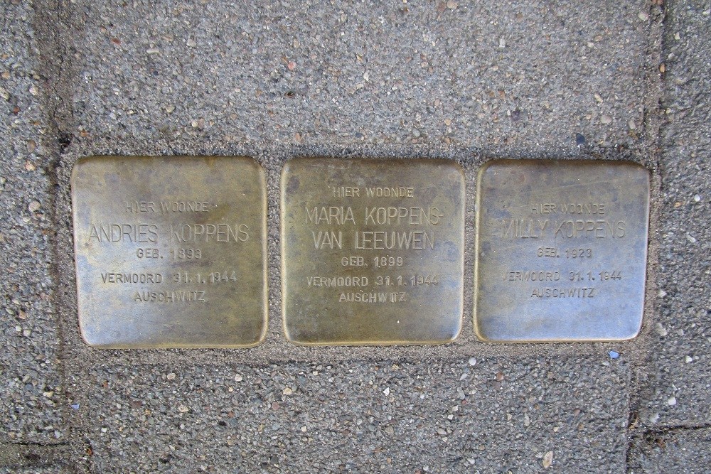 Stolpersteine Luijbenstraat 24 #1