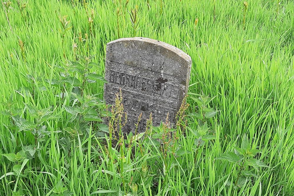 Memorial Stone Jewish Cemetery Roswinkel #4