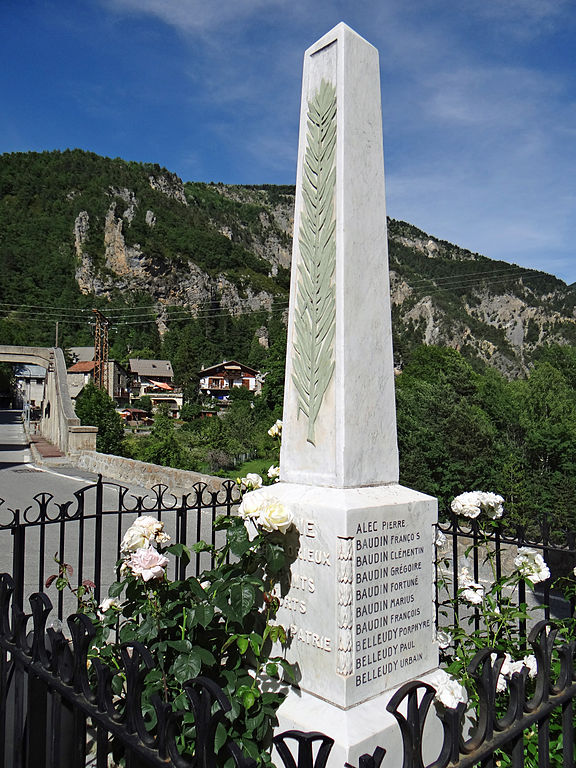 Monument Eerste Wereldoorlog Péone
