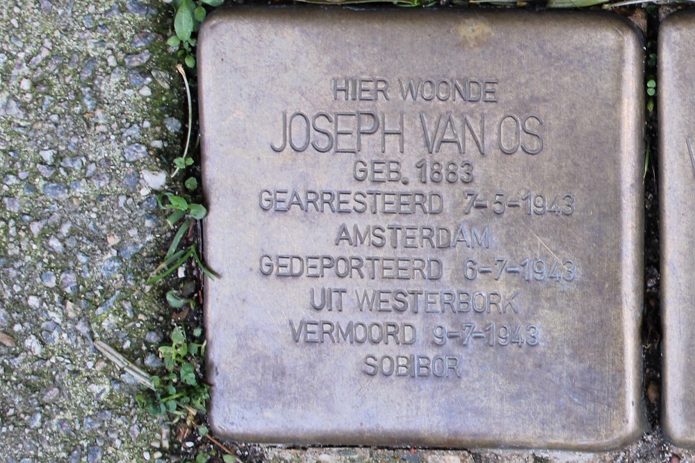 Stolpersteine Patroclosstraat 7 #2