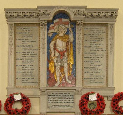 Oorlogsmonument St. Ann's Church