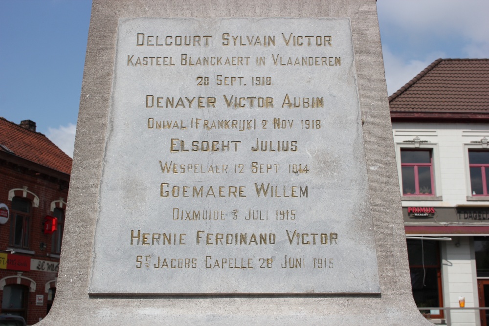 Oorlogsmonument Lembeek #3