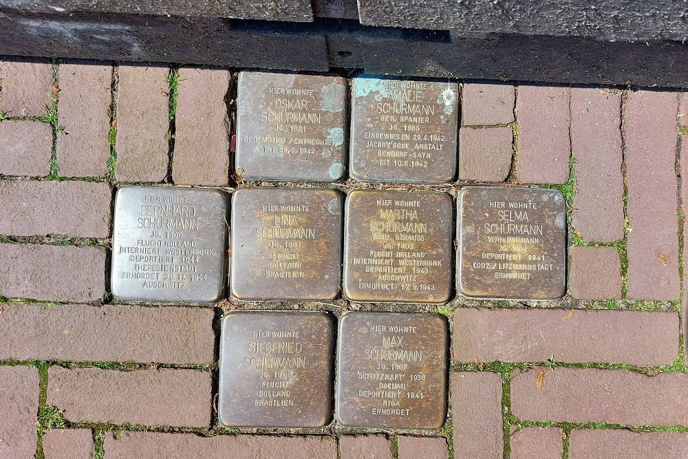 Stumbling Stones Monrestraße 20 #2