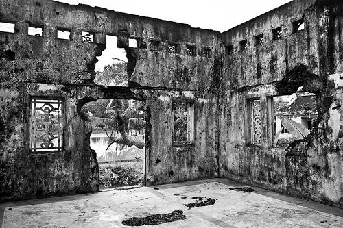 Ruins Catholic Church Phong An #1