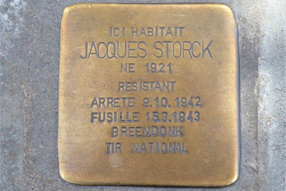 Stolperstein Lombardstraat 72 #2