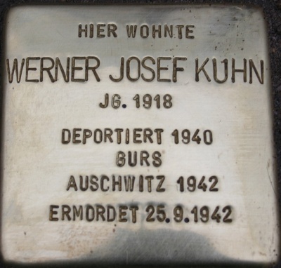 Stolpersteine Klosestrae 38 #5