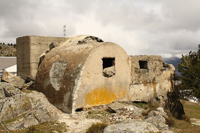 Bunker Spanish Civil War Alto del León