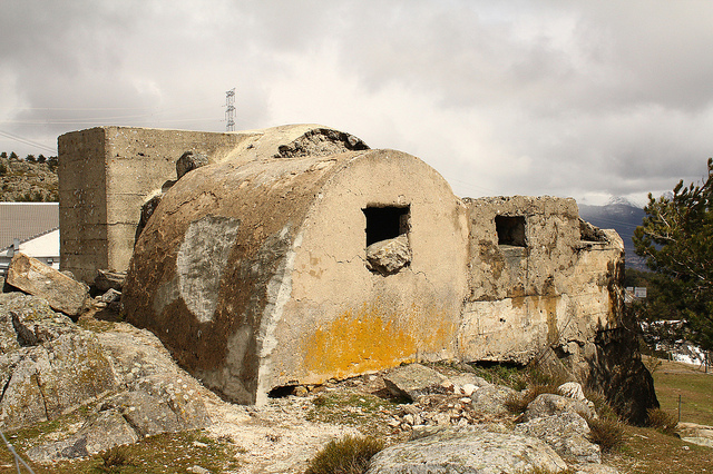 Bunker Spanish Civil War Alto Del Leon Guadarrama Tracesofwar Com