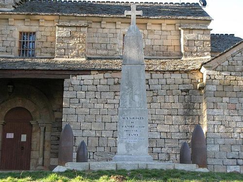 Oorlogsmonument Saint-Andr-Lachamp #1