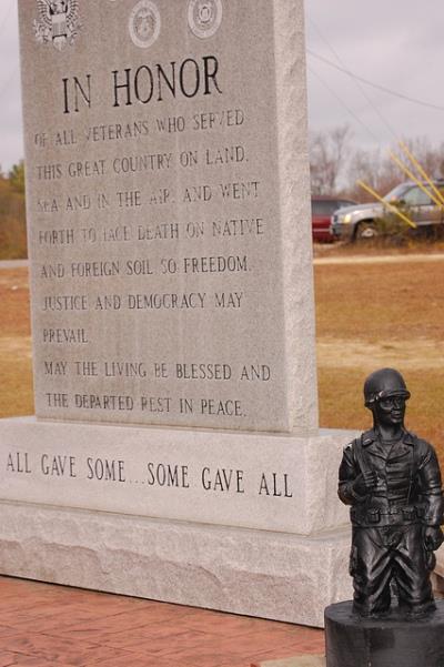 Monument Veteranen Harnett County #1