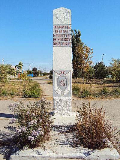 Mass Grave Soviet Soldiers Mikhaylovka