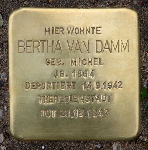 Stolperstein Handjerystrae 3 #1