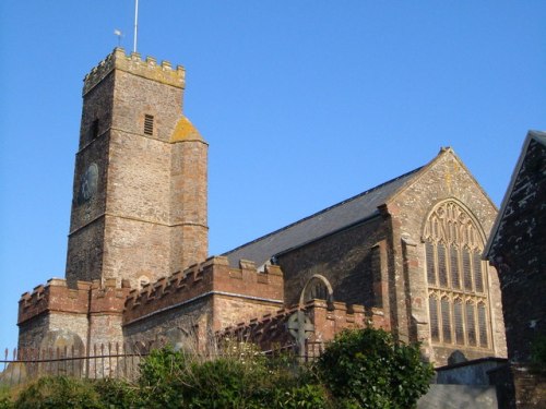 Oorlogsgraf van het Gemenebest St. David Churchyard #1