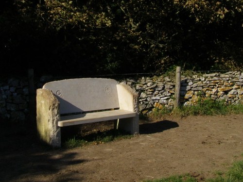 Aircrew Memorial Seat Polar Wood #1