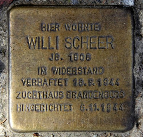 Stolperstein Muskauer Strae 51 #1