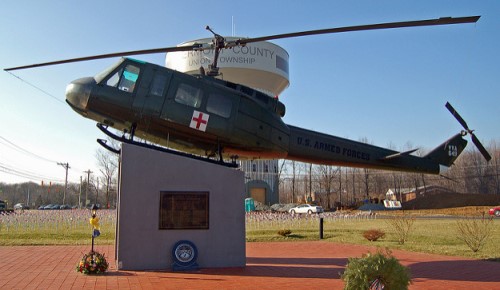 Monument Vietnam-Oorlog Union Township #1