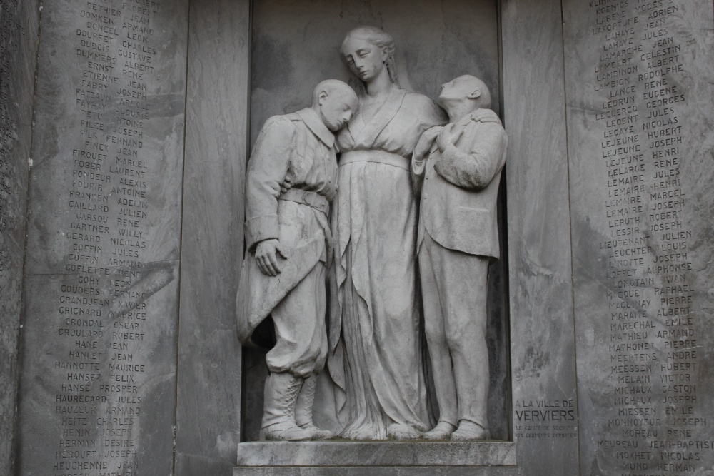 Oorlogsmonument Begraafplaats Verviers #3