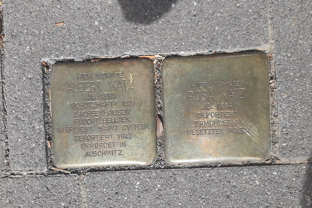 Stumbling Stones Neffeltalstraße 31