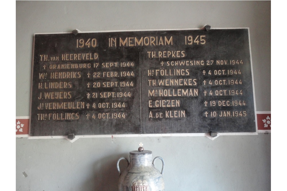 War Memorial H. Andrew's Church