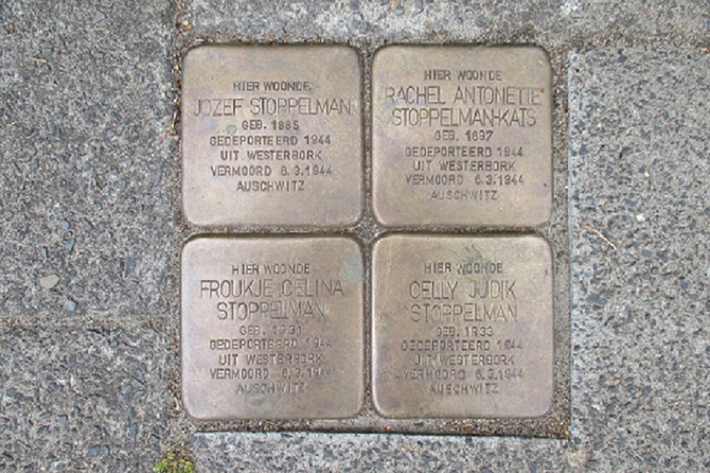 Stolpersteine J.A. Feithstraat 2 #1