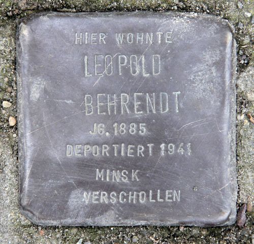 Stolpersteine Bredowstraße 49 #2