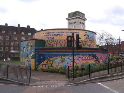 Remembrance Mural Violette Szabo #4