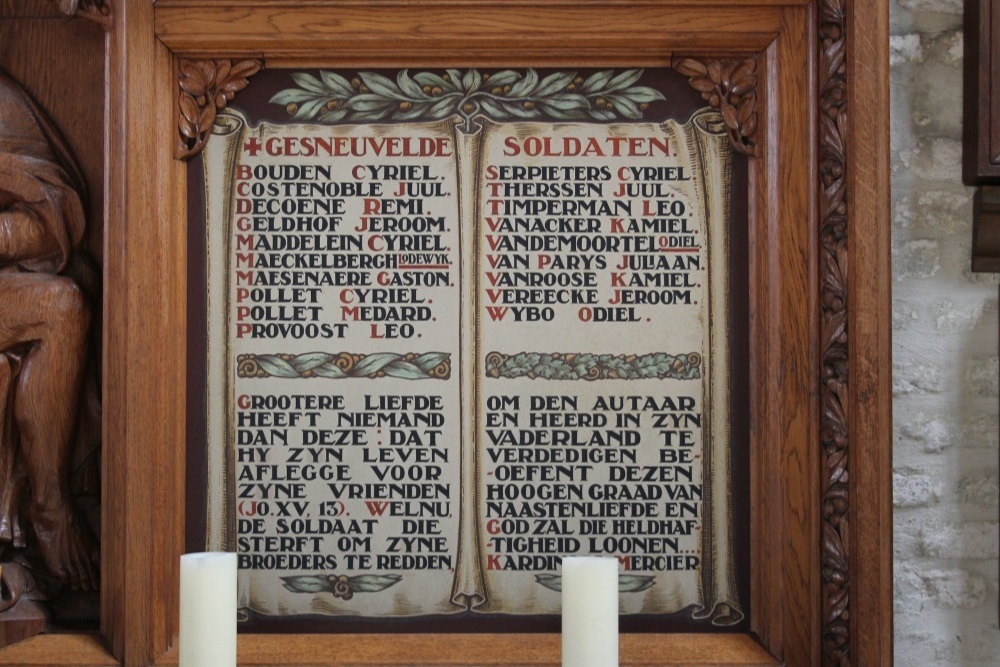 Memorials Sint-Pieterskerk Esen	 #4