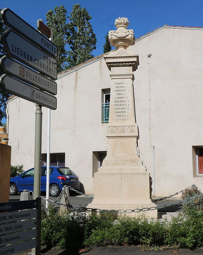 Oorlogsmonument Adissan