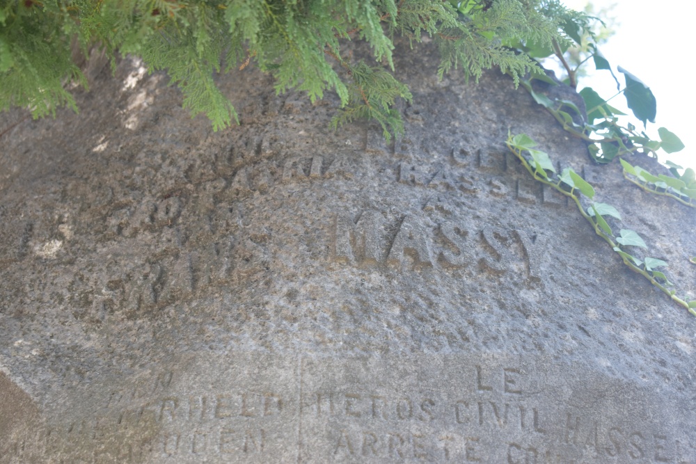 Monument Frans Massy Oude Begraafplaats Hasselt #2