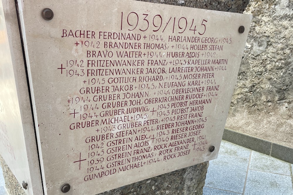 War Memorial Dorfgastein #2