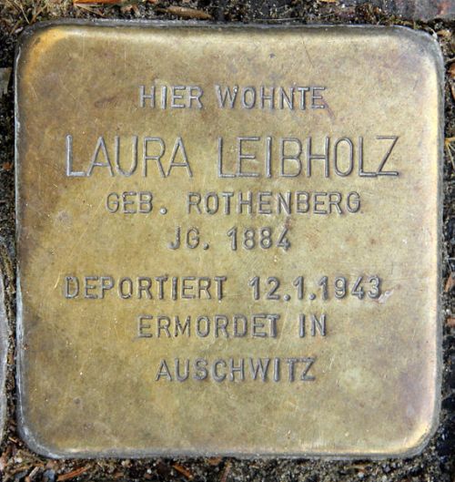 Stolpersteine Danckelmannstrae 44 #3