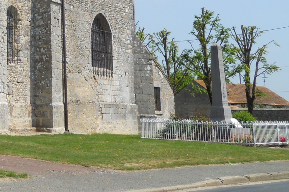 Oorlogsmonument Beauvilliers